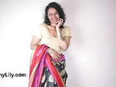 Desi Tamil Bhabhi Horny Lily Kay Mast Boobs
