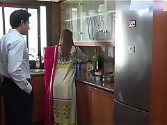 Lonely beautiful wife falls prey to husband pervert boss