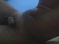 indian sexy slut doing handjob by himself