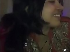 Indian drunk girl dirty talk with smoking smoking