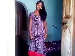 Indian Girl in Nighty