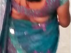 OPEN BACK AND WAIST SHOW BY MANJIRI BHABHI 3