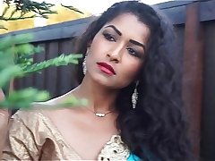 Mature Lady Maya Rai In Hindi Song